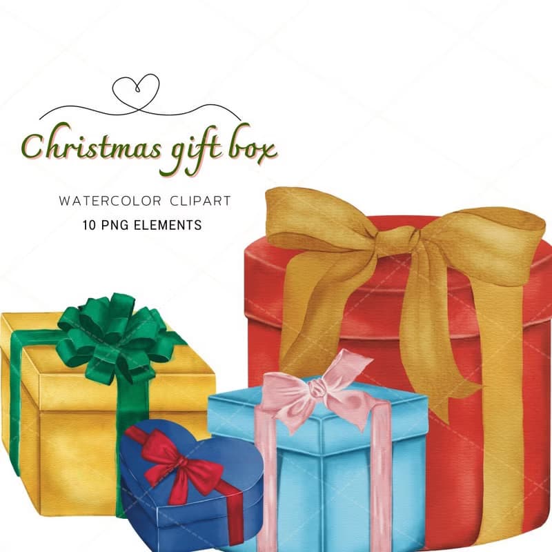 【數位】Christmas Gift Box