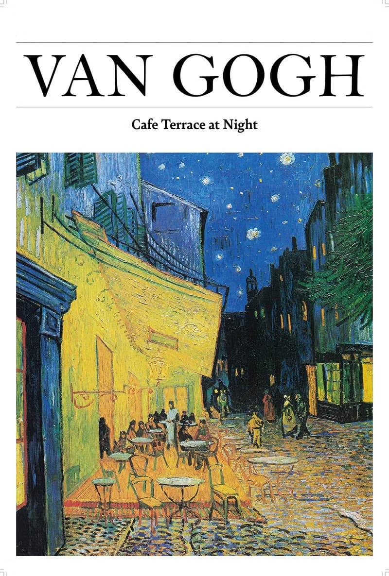 1000片海報拼圖--Cafe Terrance at Night By Van Gogh