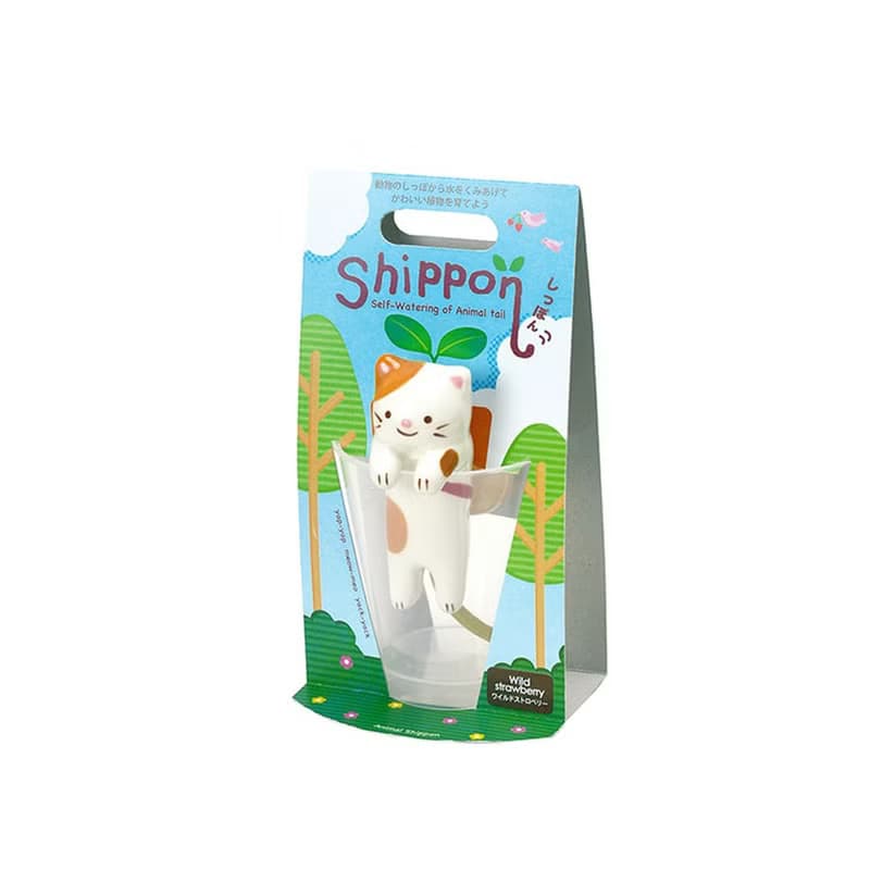 【送禮推薦】Shippon 新版動物造型杯緣子 水耕 種植組