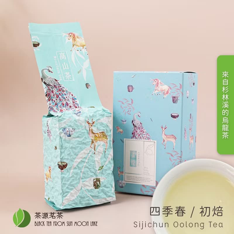 四季烏龍 茶葉 150克 台灣茶 冬茶 杉林溪茶區 中秋節禮盒