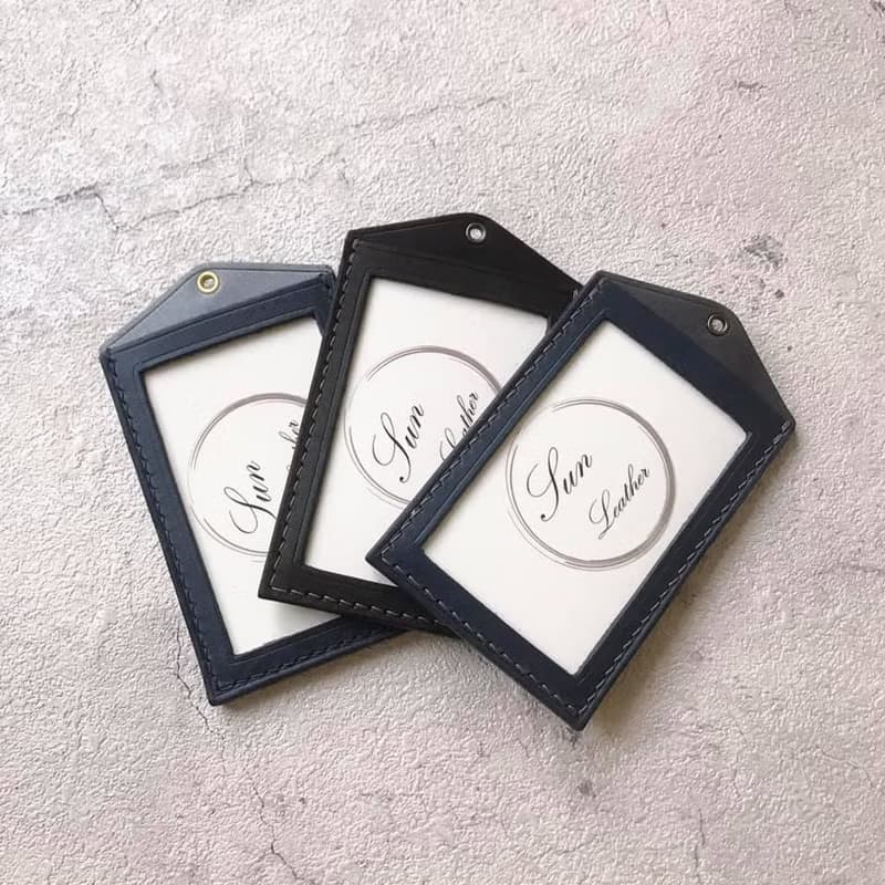 真皮 精緻款證件套 卡套 識別證套 感應卡 ID CARD 情人節 送禮