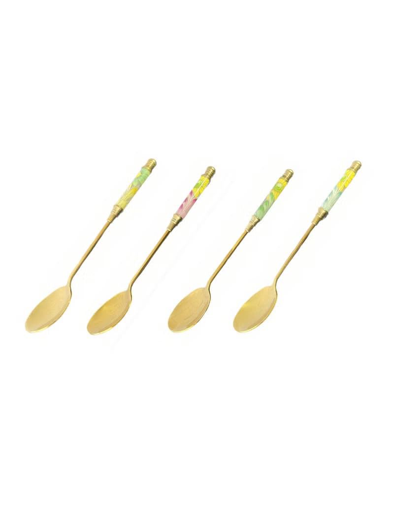 英國Aynsley 雛菊系列 骨瓷甜點小湯匙/攪拌匙2組入 4色任選