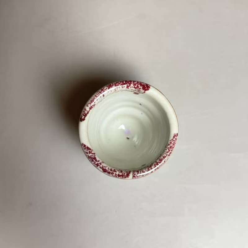 志野釉變飄雲茶杯 手工茶杯 45ml