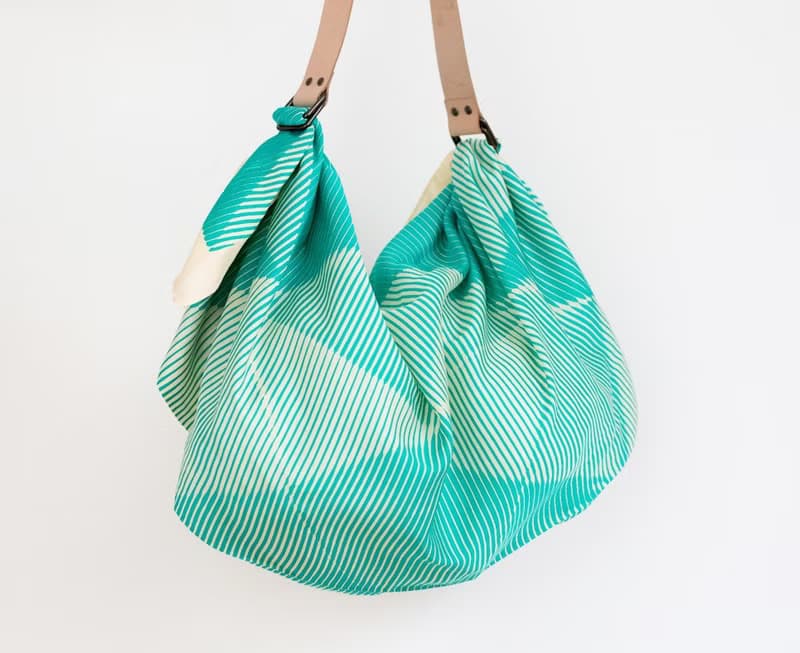 Folded Paper Green & レザーストラップセット