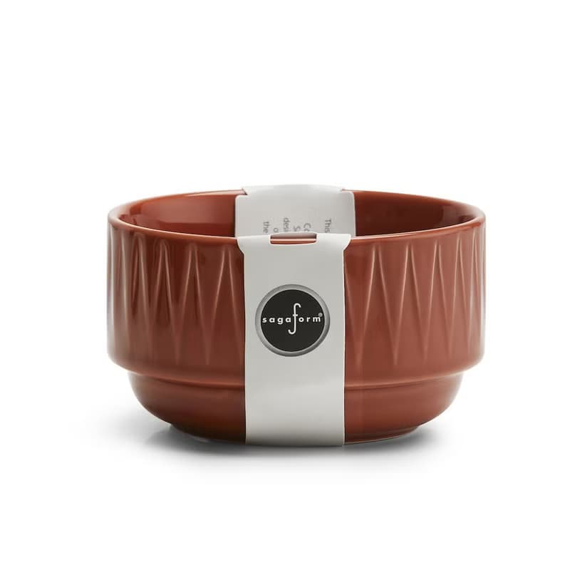 Coffee & More 餐碗-磚紅