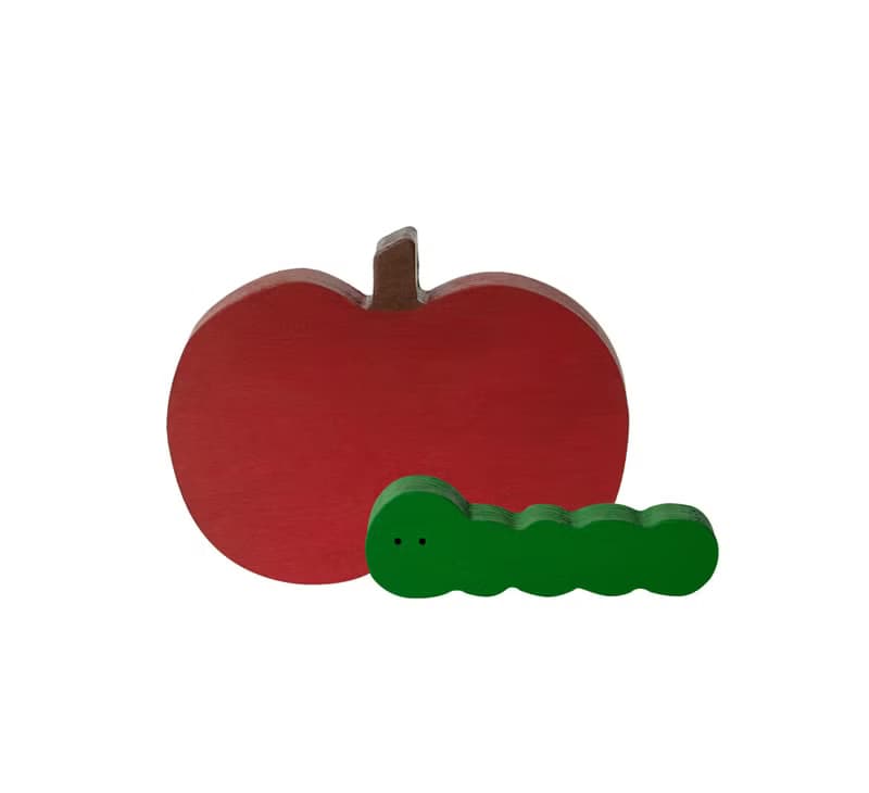 Apple & Bitt Wood Object