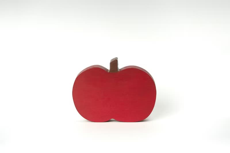 Apple & Bitt Wood Object