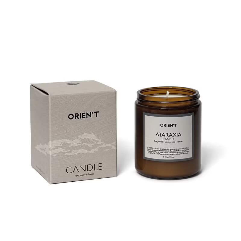 ORIEN'T 澄靜 香氛蠟燭 (複方精油) Ataraxia Candle 220g