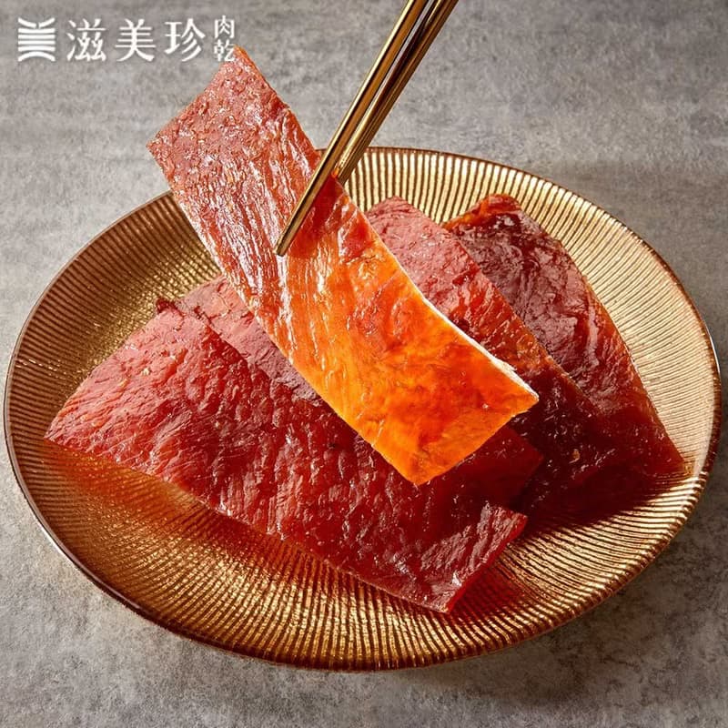 【月好禮盒 三入】豬肉乾+烘焙豬肉絲+特厚黃金肉條