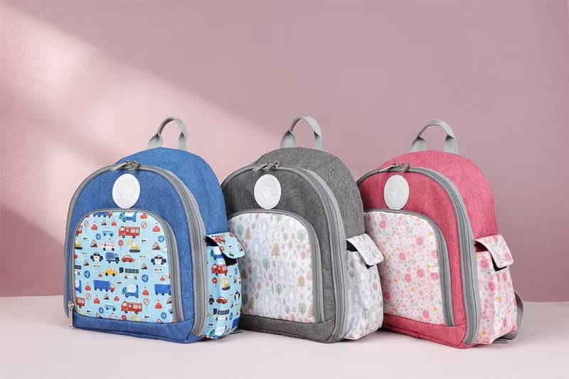 Soin Sewing 所以相縫 - Soin獨家花色愛尼背包-擁抱森林熊