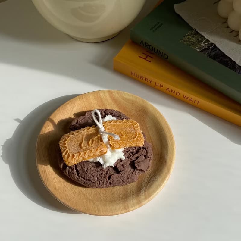 【甜點系列】軟餅乾蠟燭 甜點蠟燭