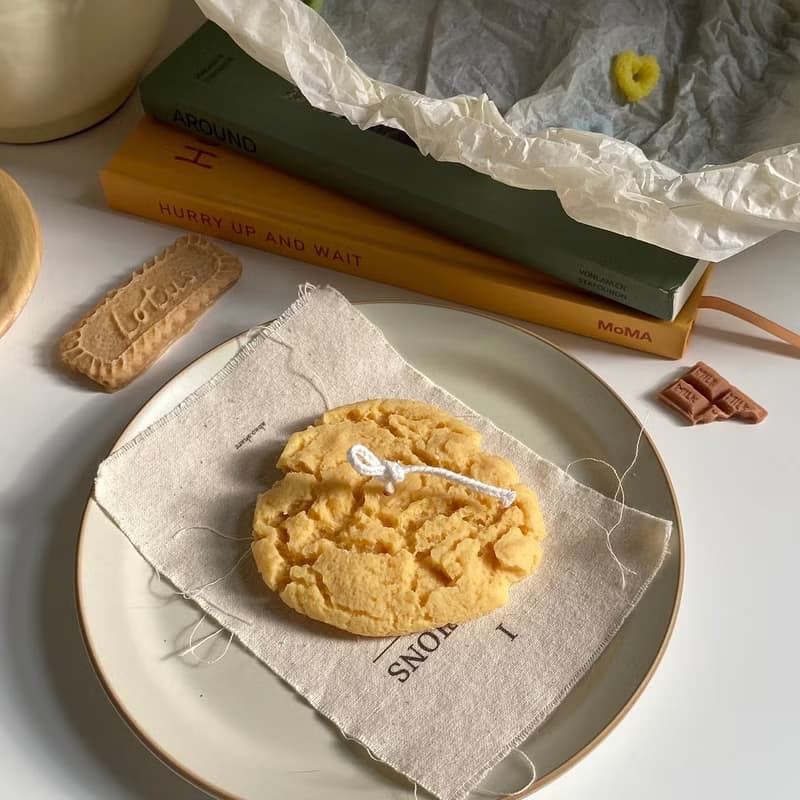 【甜點系列】軟餅乾蠟燭 甜點蠟燭