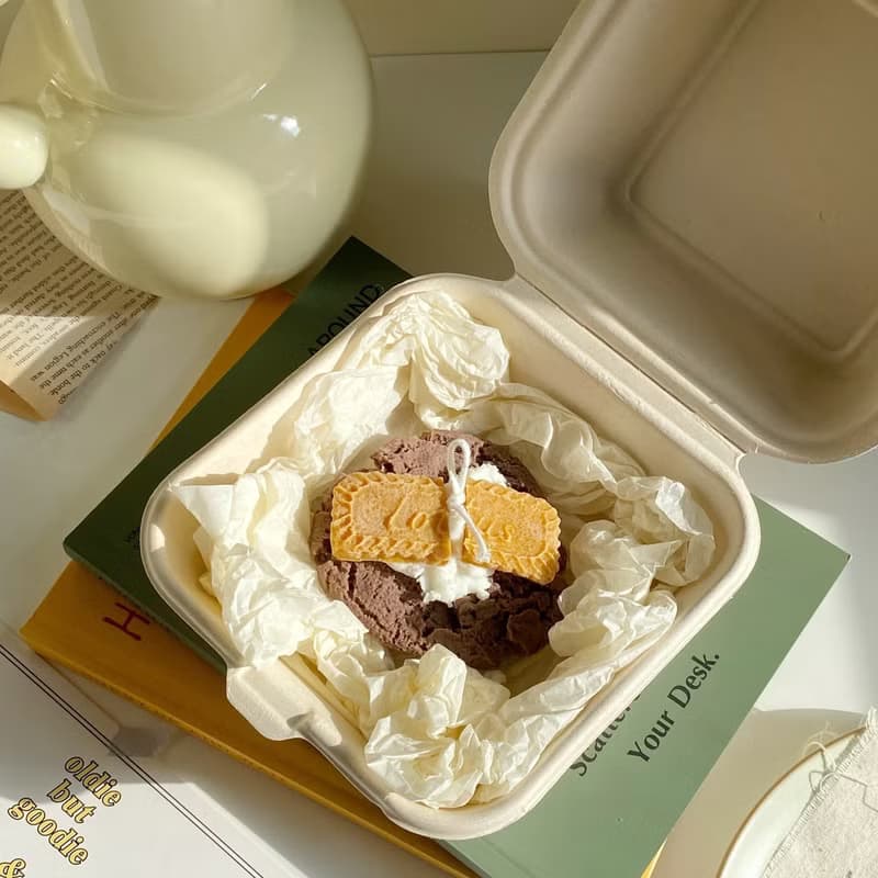【甜點系列】軟餅乾蠟燭 甜點蠟燭