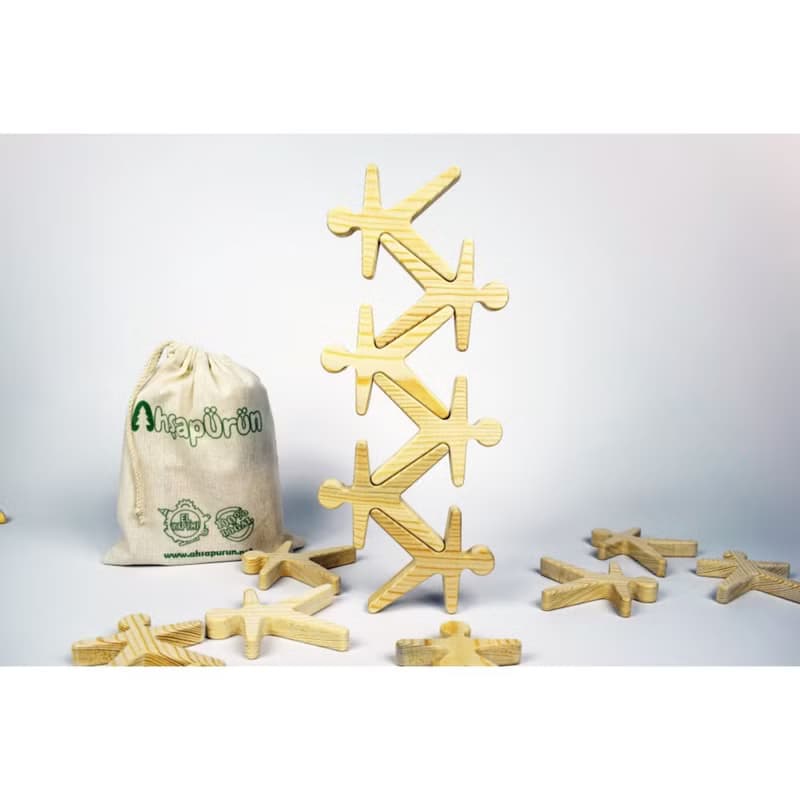 Acrobat Wooden Balance Game, Children's Birthday Gift, Montessori Toy