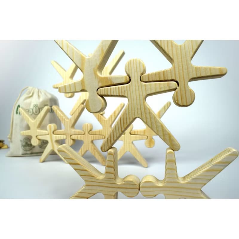 Acrobat Wooden Balance Game, Children's Birthday Gift, Montessori Toy