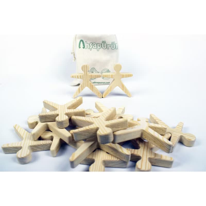 Acrobat Wooden Balance Game, Children's Birthday Gift, Montessori Toy