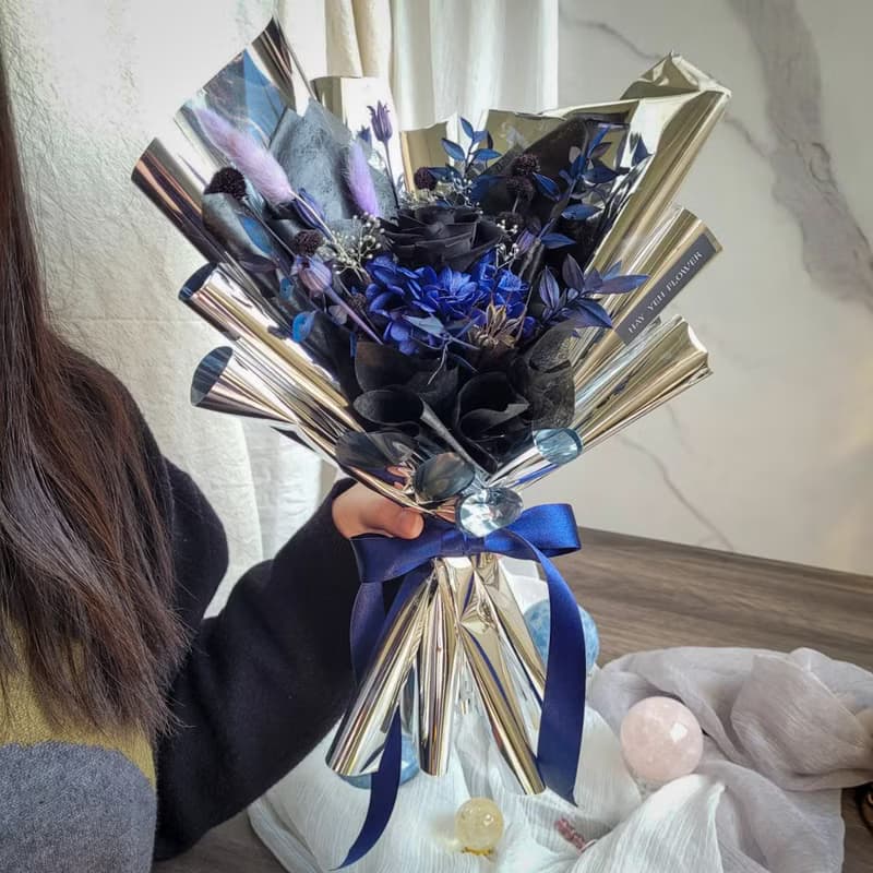 【你只屬於我】永生花束 日本進口永生花