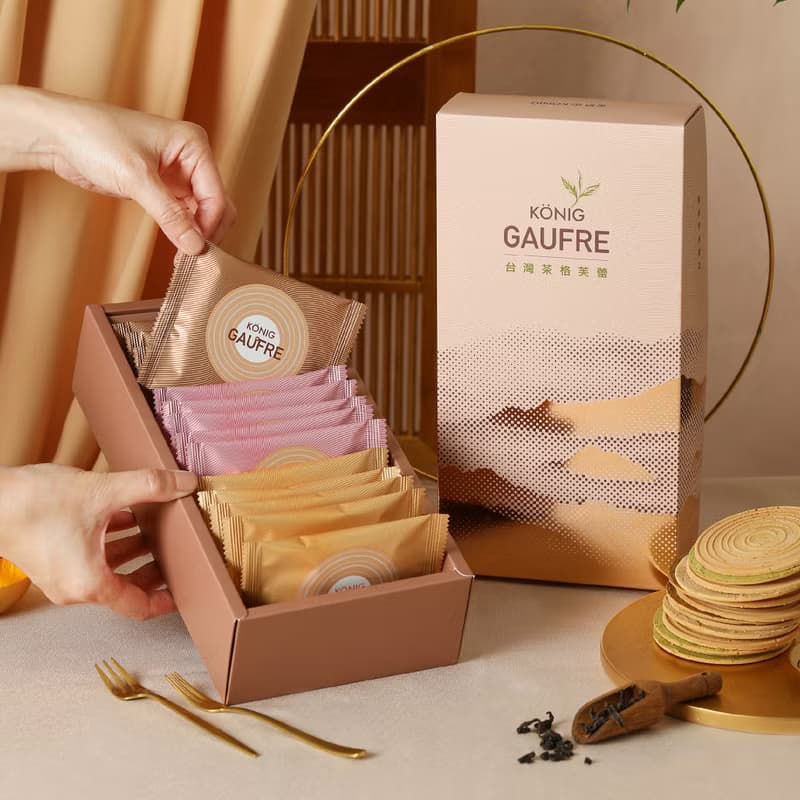 【金格食品】台灣茶格芙蕾禮盒(紅玉紅茶/東方美人茶/金萱烏龍茶)