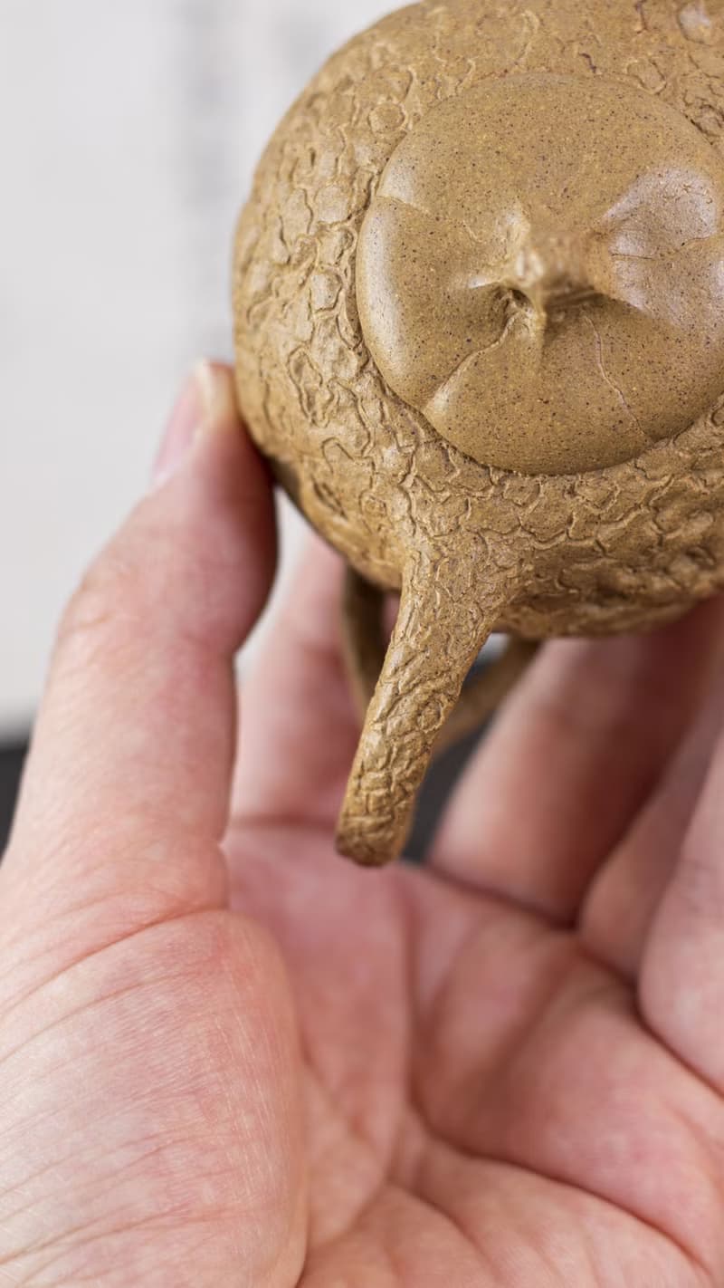 送禮紫砂壺茶壺小供春 把玩器 100cc 精品陈腐段泥 正宗润泽 慕古