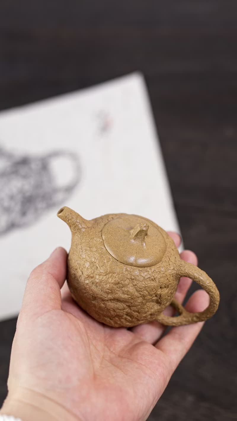 送禮紫砂壺茶壺小供春 把玩器 100cc 精品陈腐段泥 正宗润泽 慕古