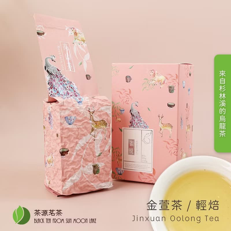 金萱烏龍 輕焙火 茶葉 150克 台灣茶 冬茶 杉林溪茶區 中秋節禮盒