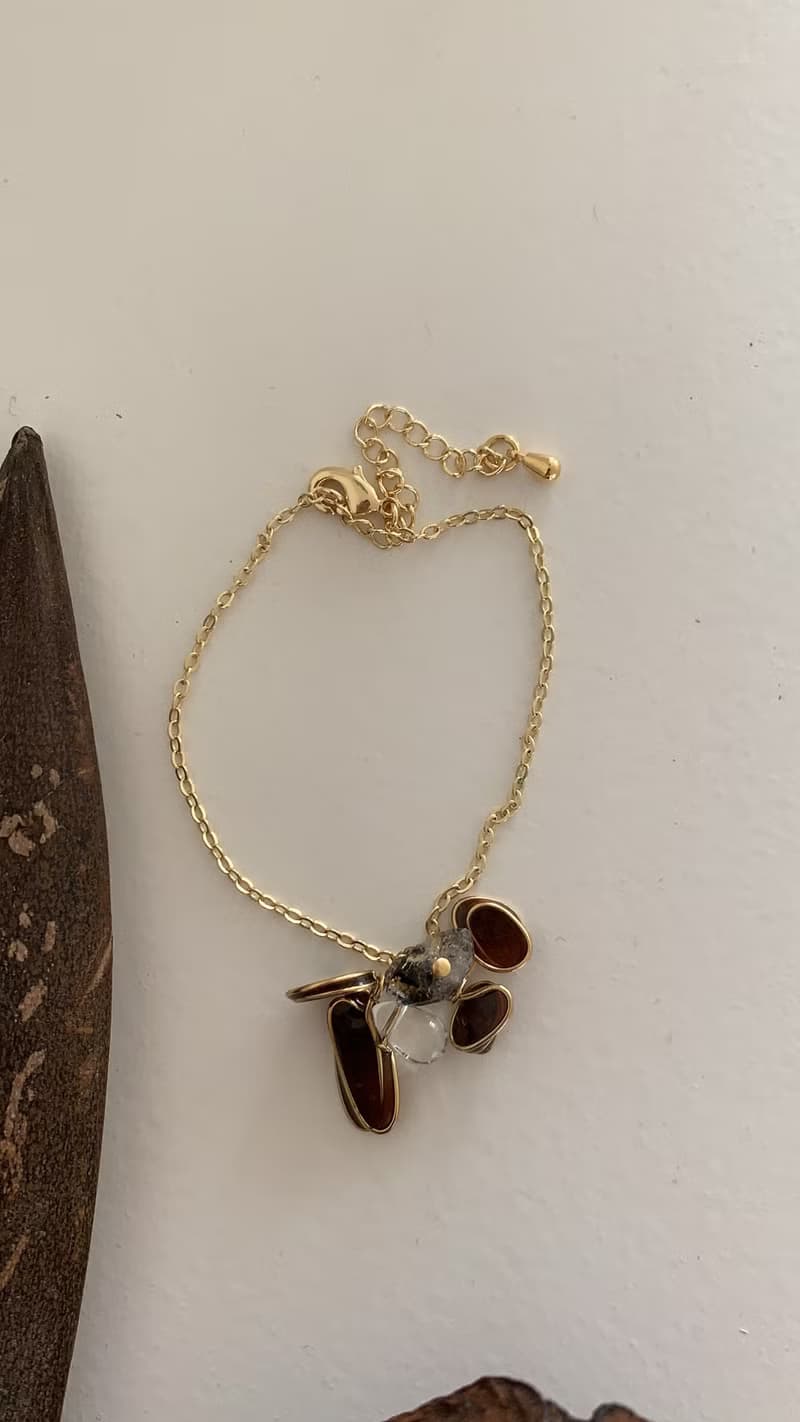 20202末十四 手鍊 手工樹脂 礦石 赫基蒙鑽 琉璃 送禮