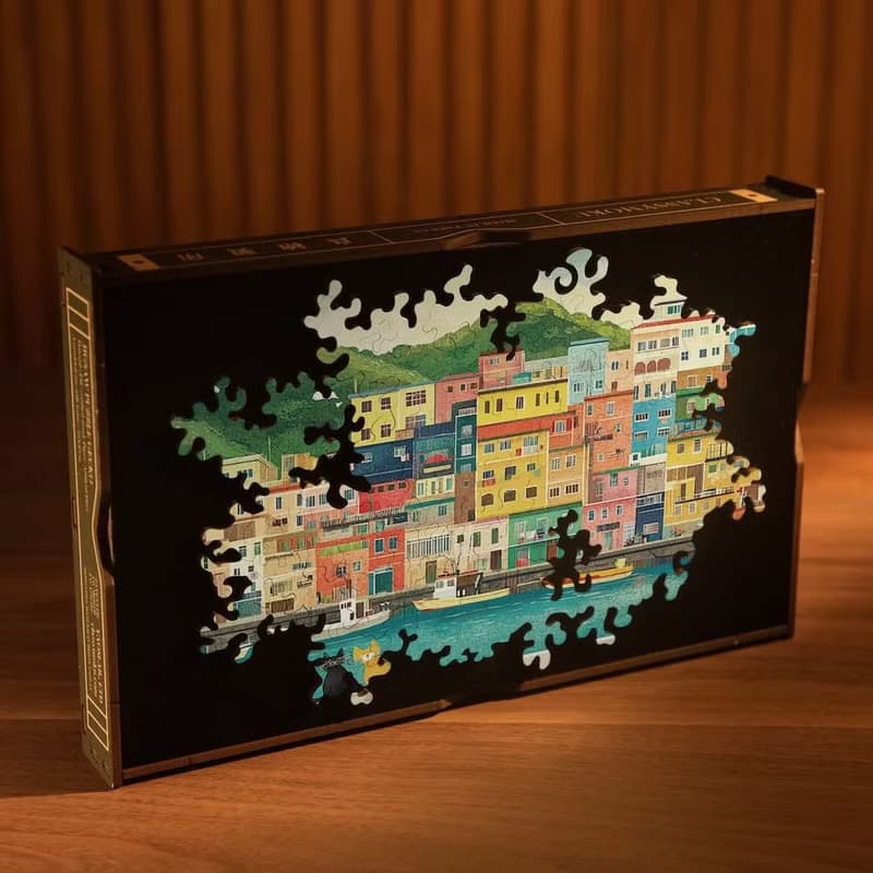 喵-喵遊漁港【壁虎拼圖】