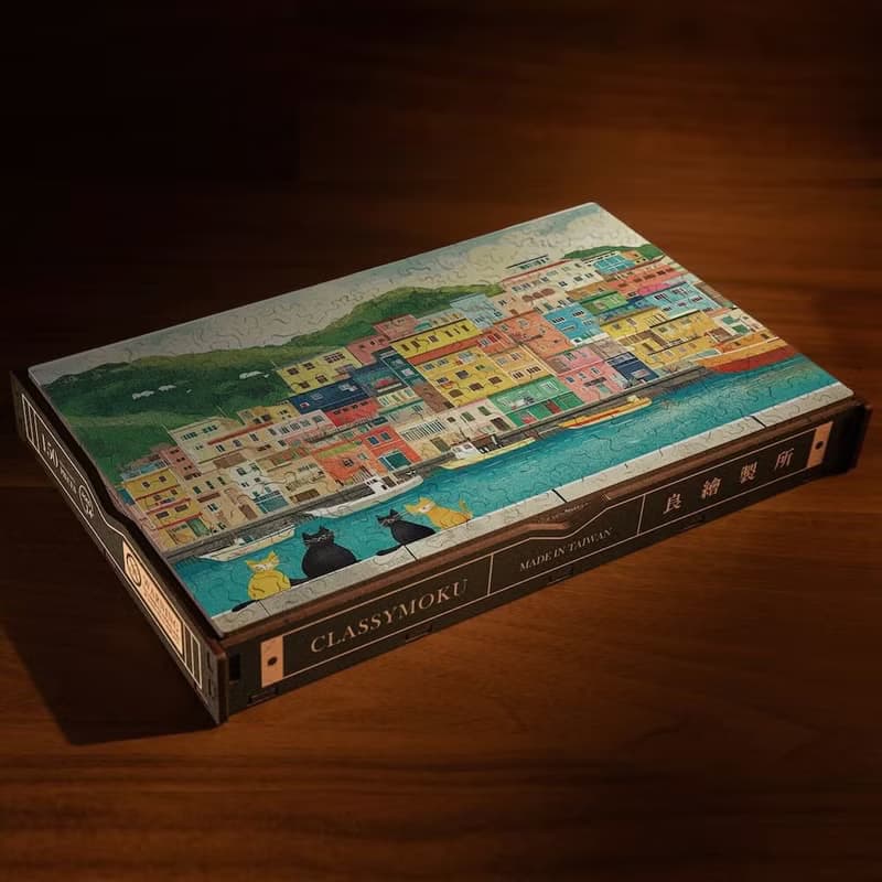 喵-喵遊漁港【壁虎拼圖】