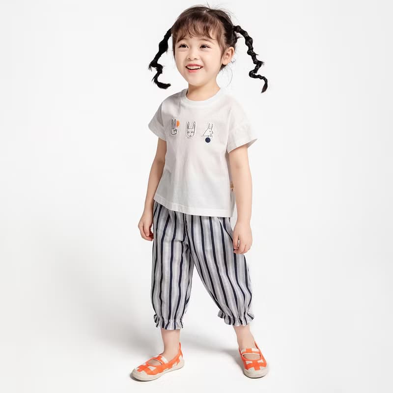 【出清優惠】小兔拼貼棉T