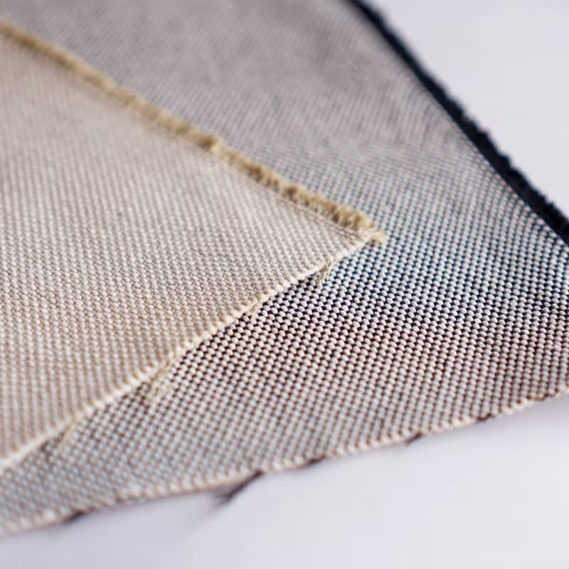 キャンディ / ブラック × 霜降りブラック 【受注制作】 Trocco 帆布バッグ