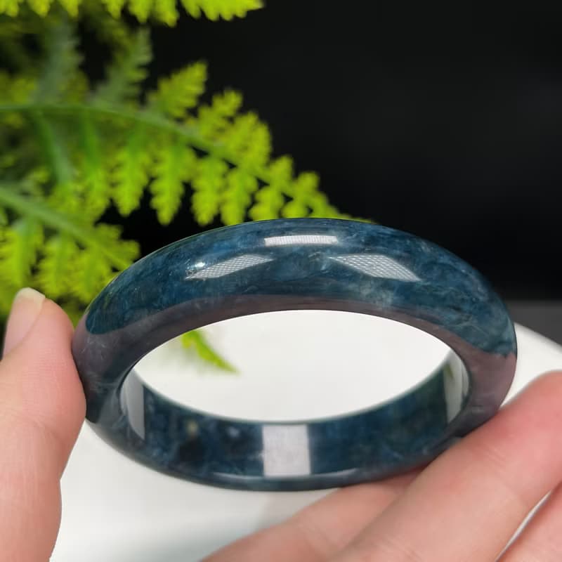 藍線石手鐲 55MM 漸變深藍白 女式手環 開拓進取激發鬥誌平衡情緒