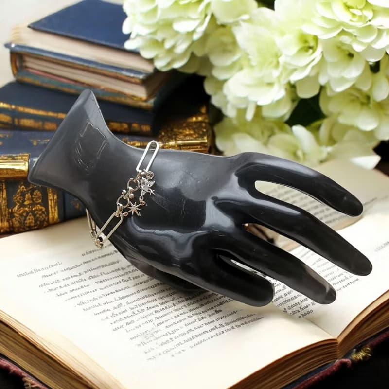 星屑のジルコニアブレスレット　18kgp本金メッキ