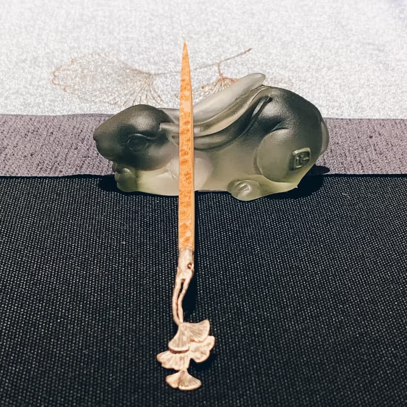 琉璃 臥兔 茶枕