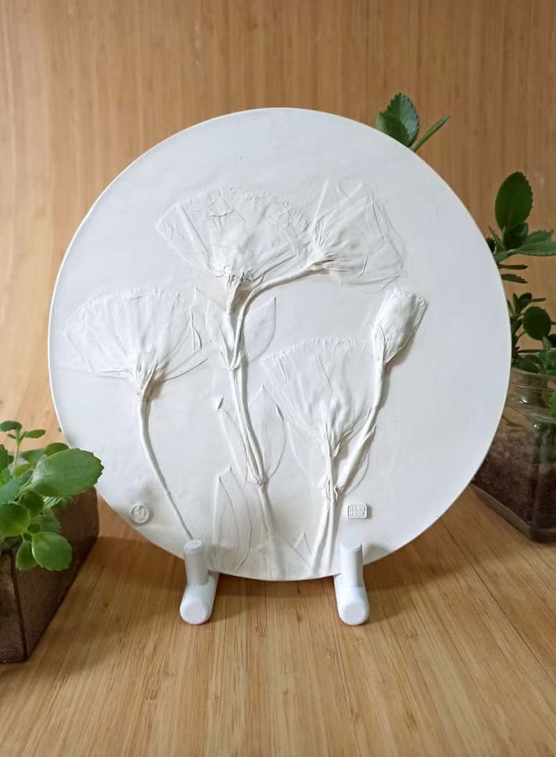 情人節禮物/植物浮雕 /交換禮物.牆壁裝飾.花朵