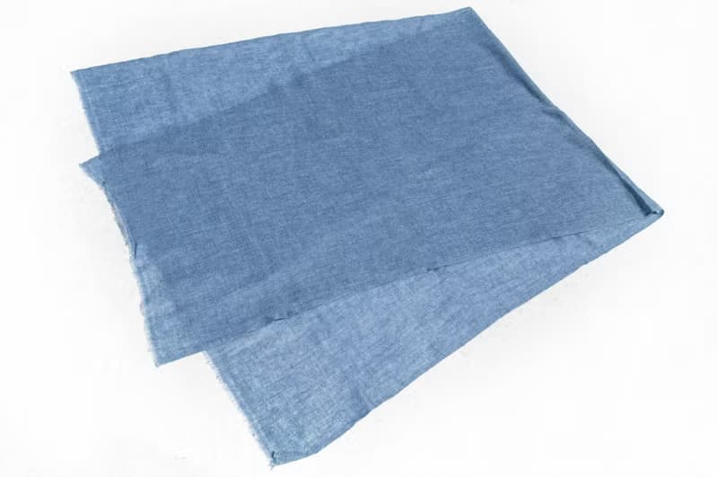 喀什米爾Cashmere/羊絨圍巾/純羊毛圍巾披巾/戒指絨披肩-藍色天空
