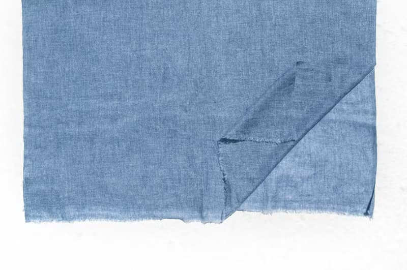 喀什米爾Cashmere/羊絨圍巾/純羊毛圍巾披巾/戒指絨披肩-藍色天空