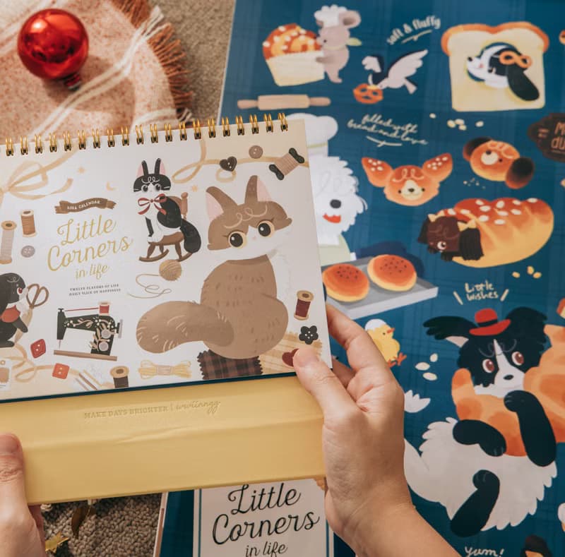 【限量】2026掛曆桌曆各一組合