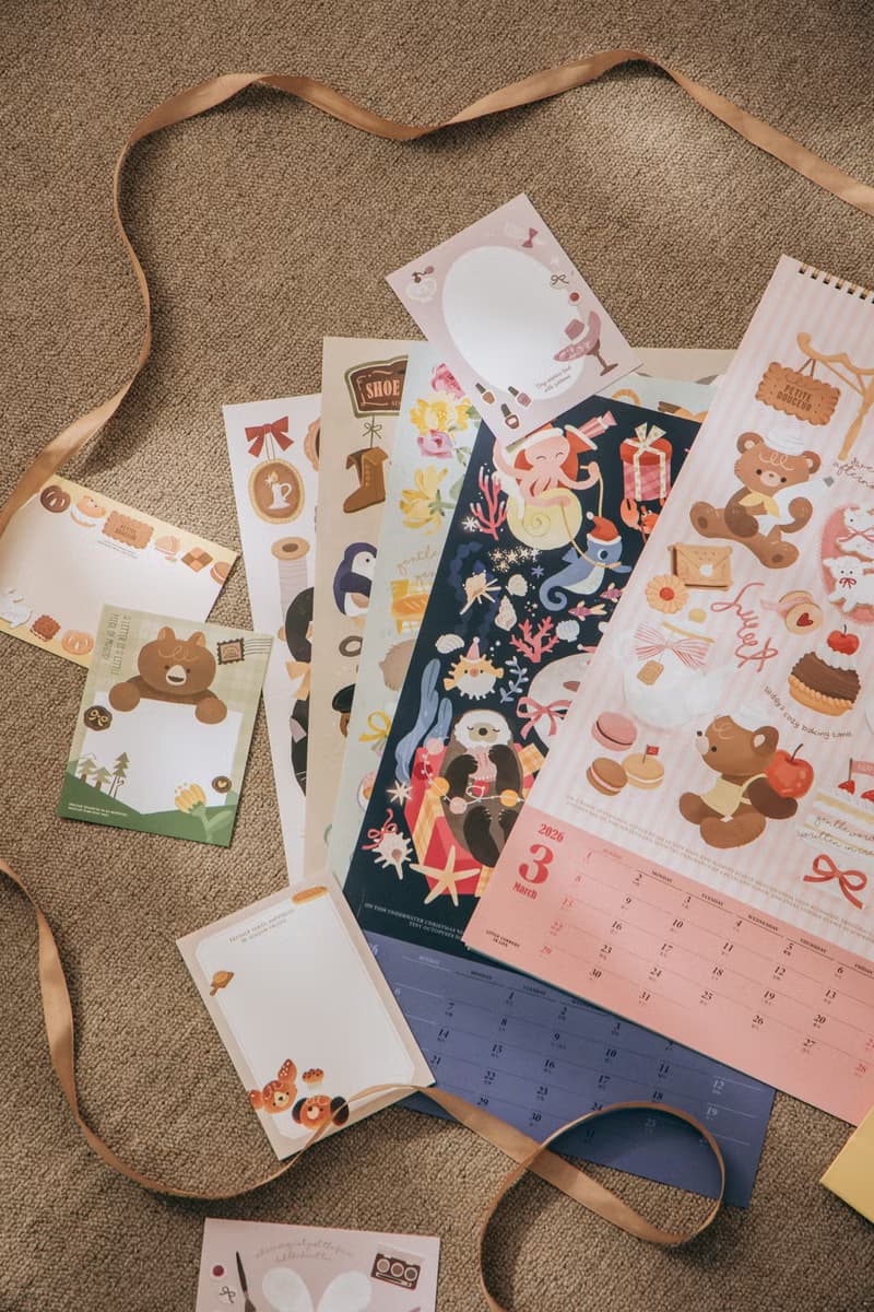 【限量】2026掛曆桌曆各一組合