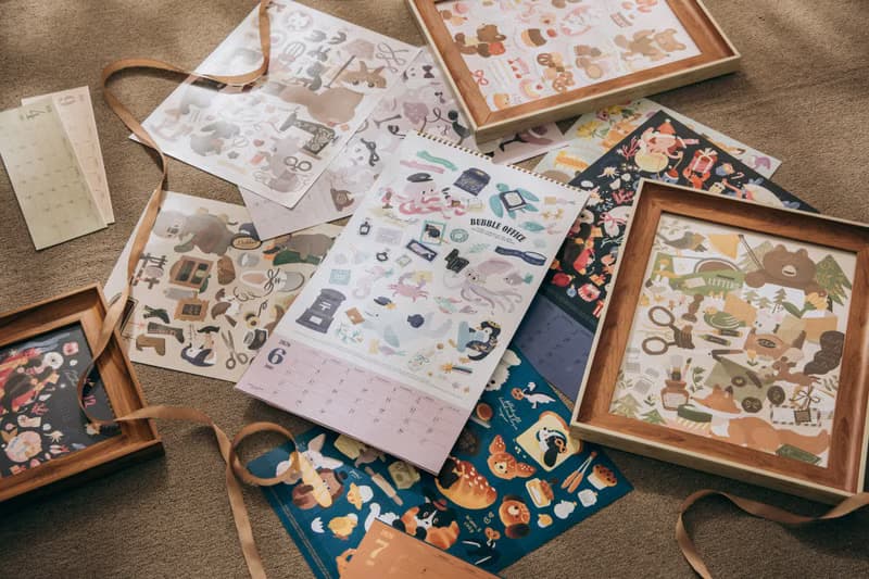 【限量】2026掛曆桌曆各一組合