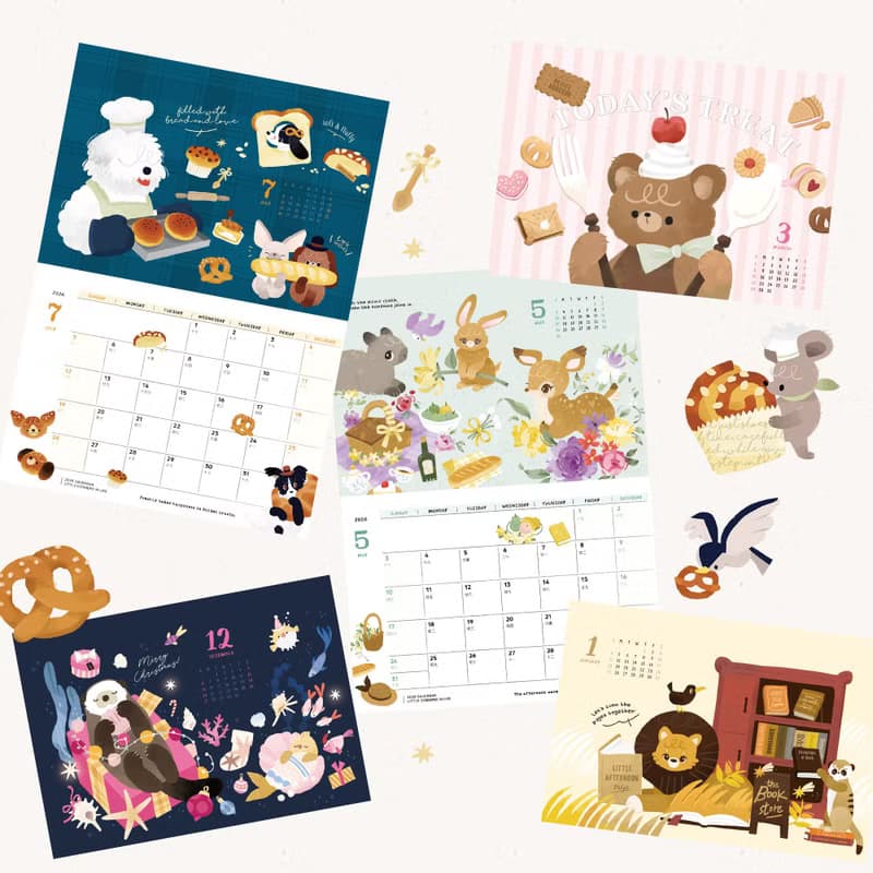 【限量】2026掛曆桌曆各一組合