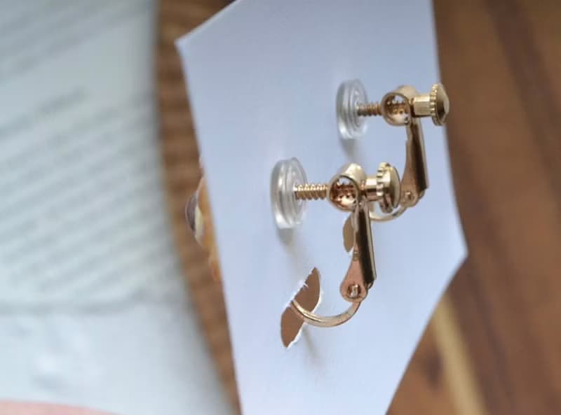 earring / miniature bread /pancake&croissant