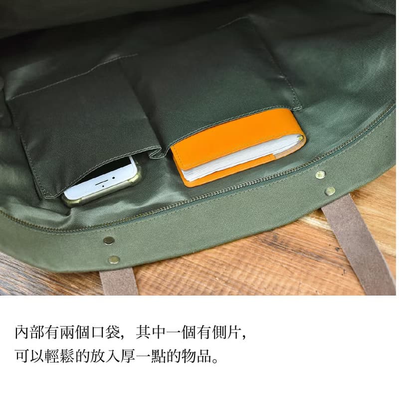 栃木皮革帆布托特包 本皮 托特包 男士 牛皮  女士 皮革