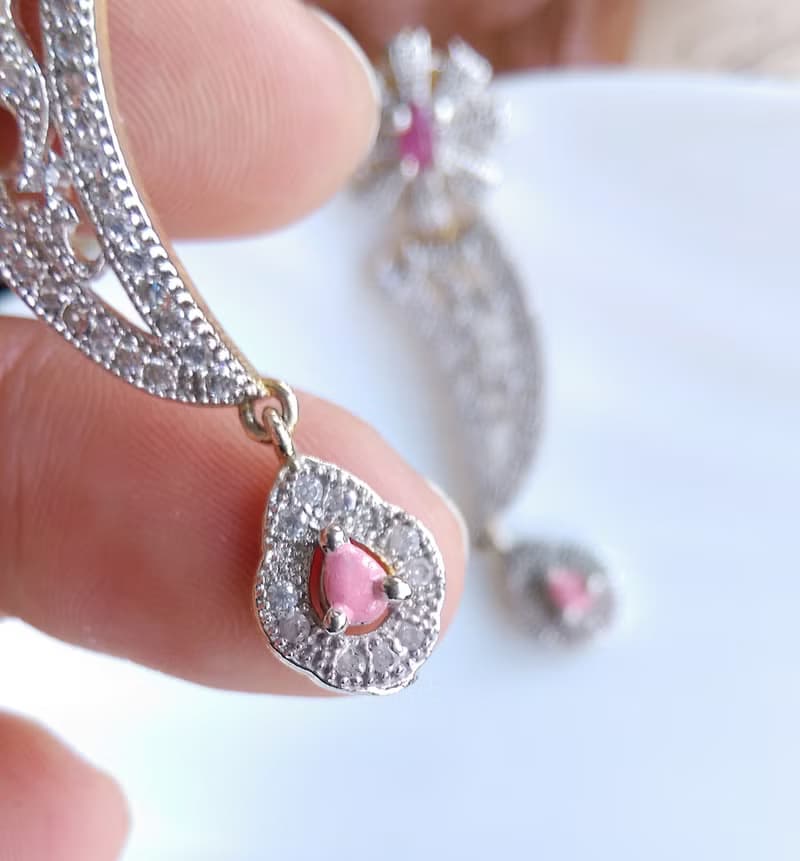 Vintage Jewelry 西洋古董飾品 典雅氣質 垂墜 小雛菊 針式耳環