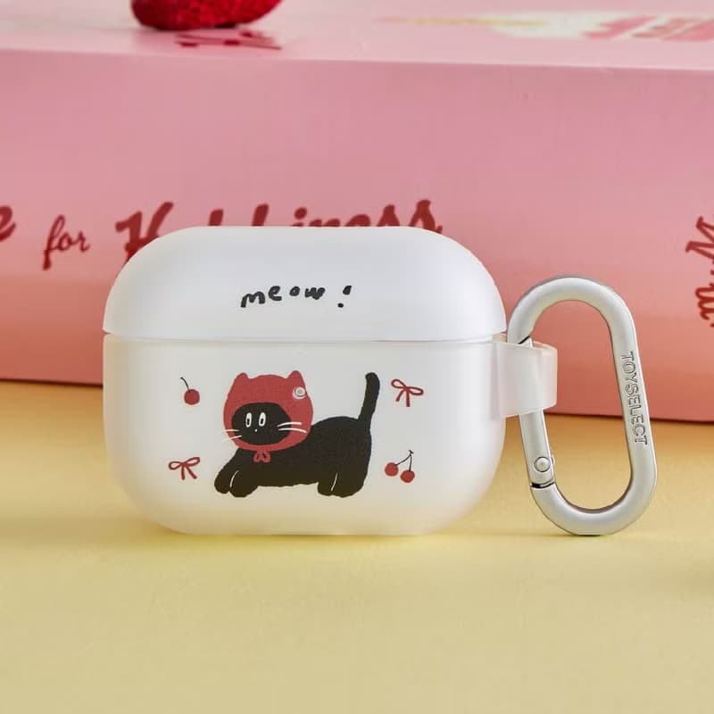 午後踏踏の喵強悍防摔AirPods保護套