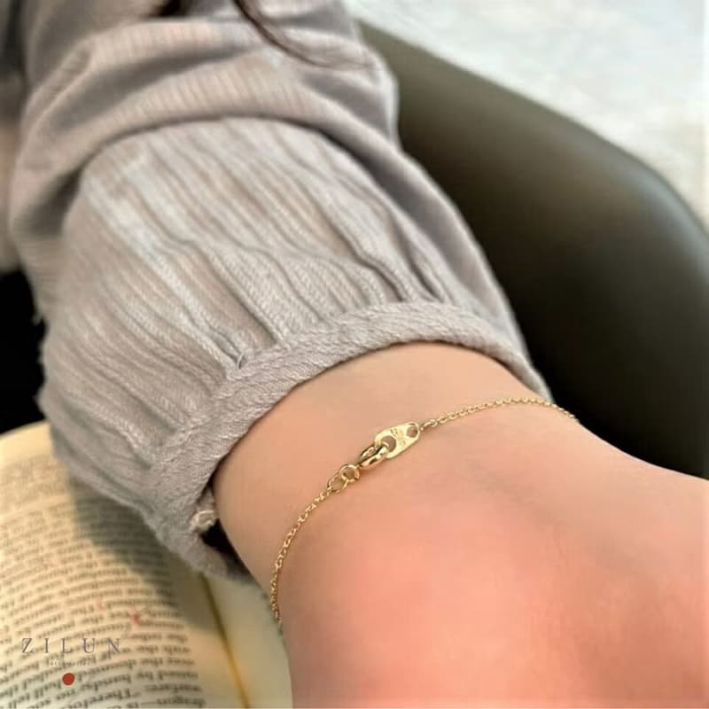 │簡約│美好時刻 • 白水晶 • 14K注金 • 14KGF