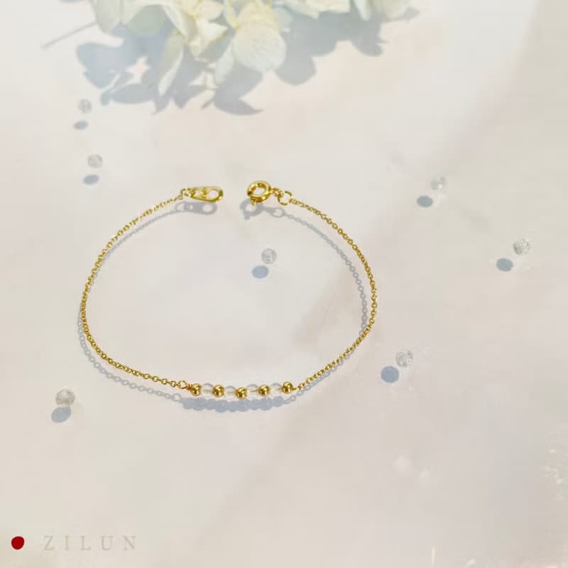 │簡約│美好時刻 • 白水晶 • 14K注金 • 14KGF