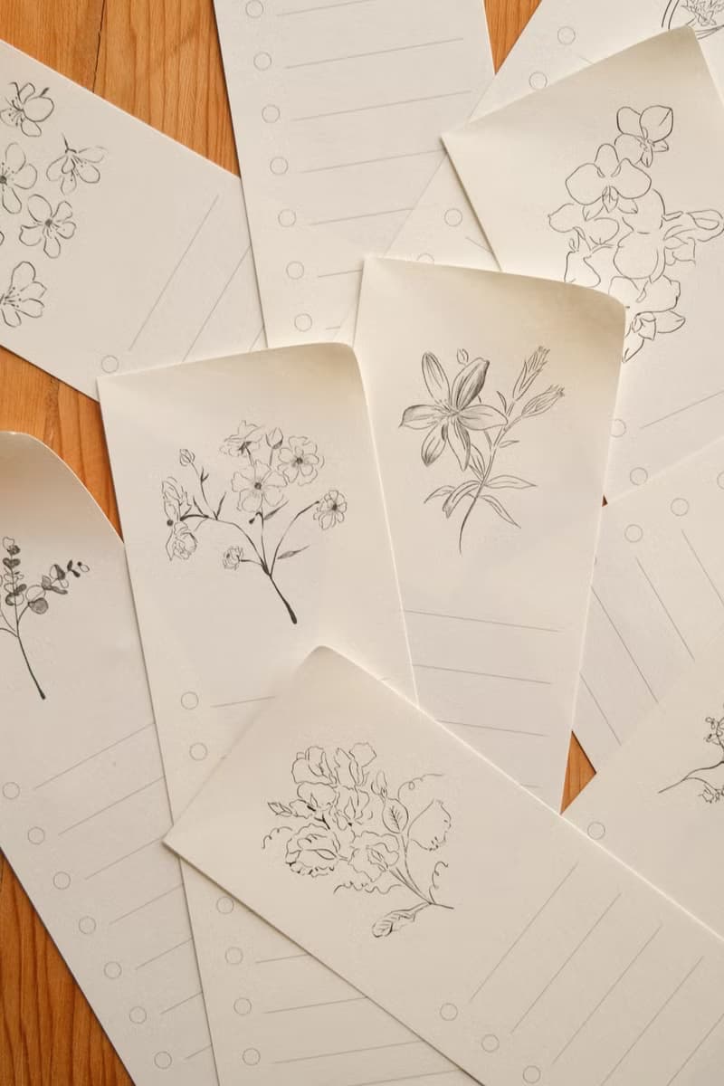 【 24H 出貨 】2025  柔らかな日々 植花月曆 . 櫥底