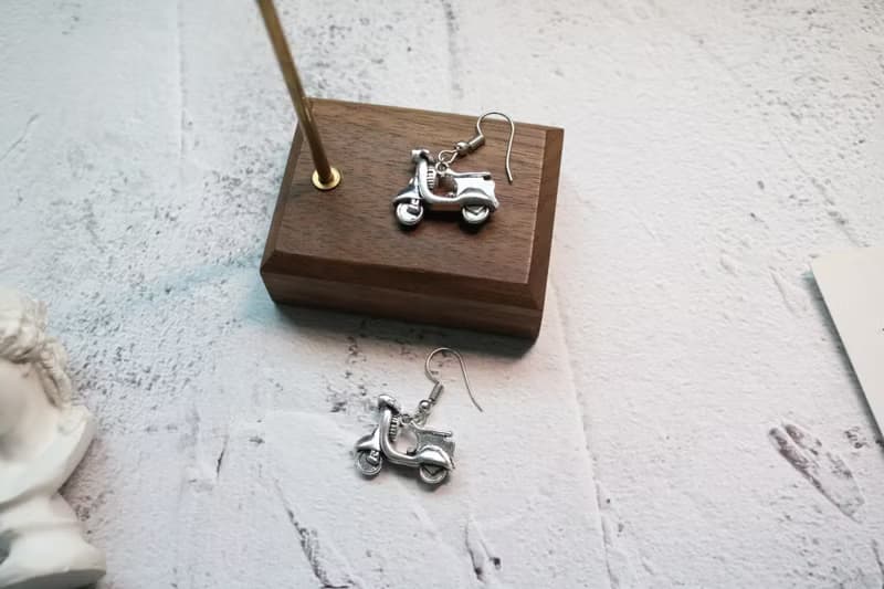 復古機車耳環金屬可愛型耳墜耳飾
