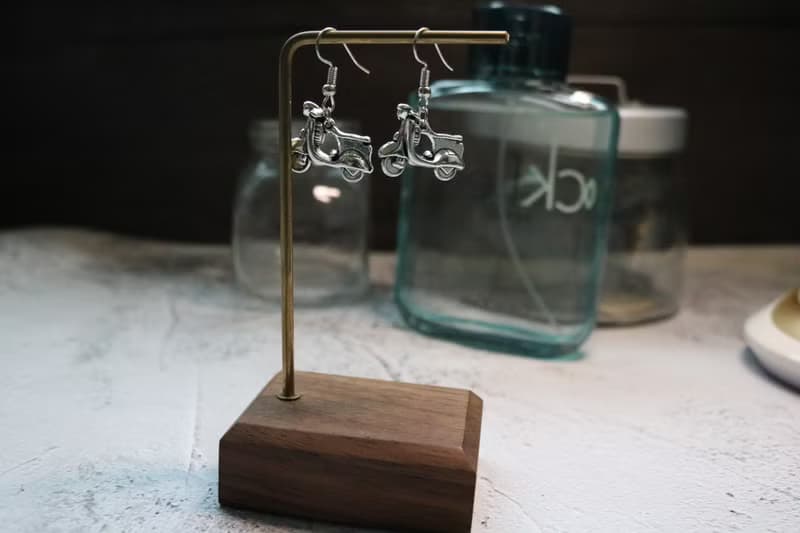 復古機車耳環金屬可愛型耳墜耳飾