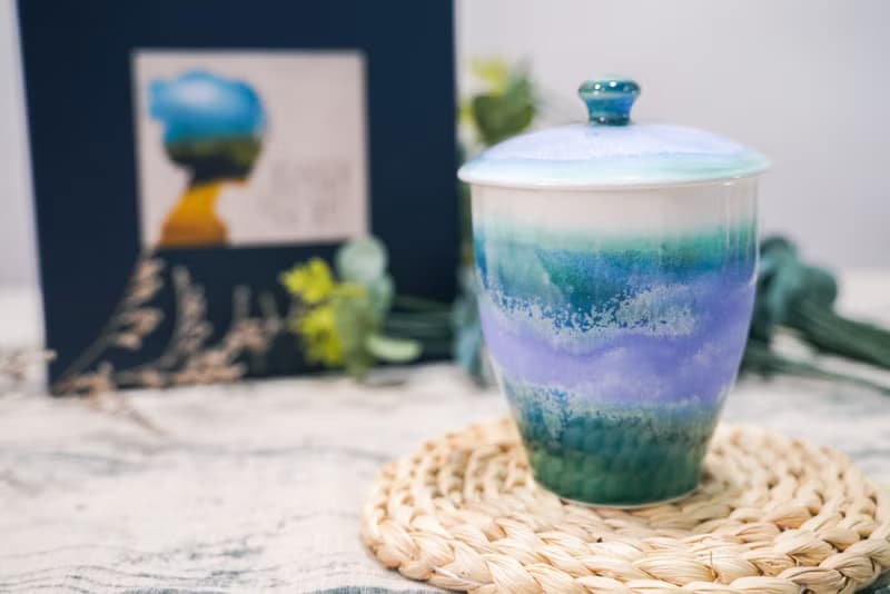 馬克杯(一杯一蓋)・薰衣草系列/送禮包裝/小卡代寫